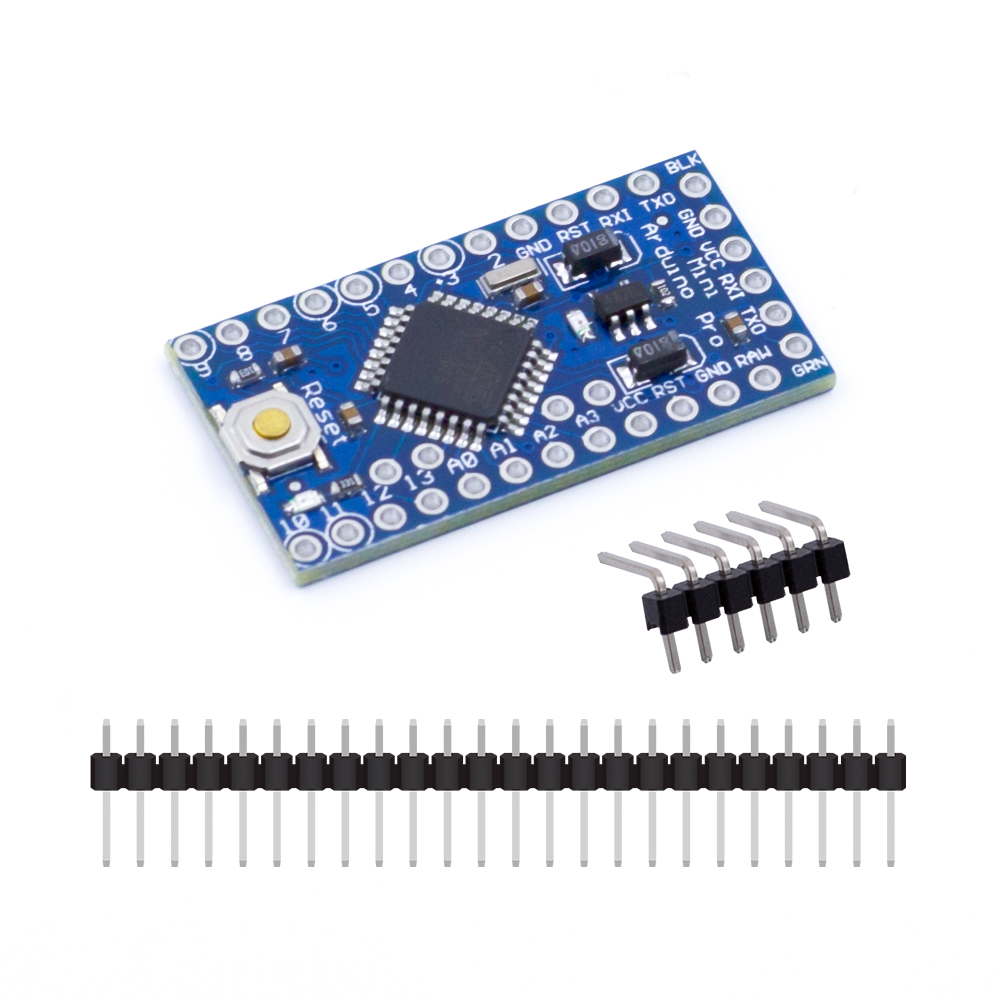 Контроллер Arduino Pro Mini Atmega328P, 5в 16Мгц, официальная версия